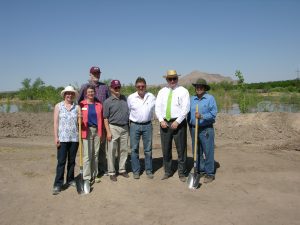 Historic irrigation key folks USIBWC EBID Audubon