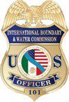 USIBWC Public Safety Officer badge